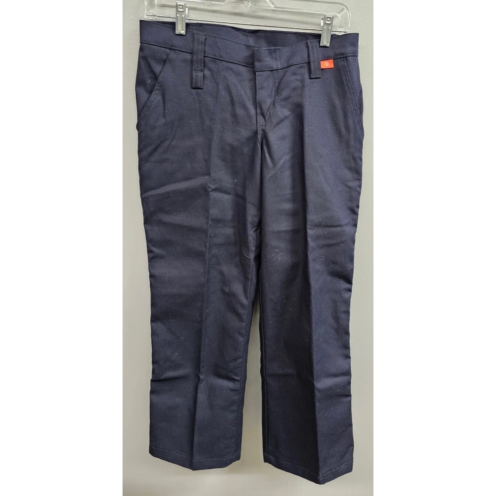 Bulwark FR IQ Series Pants Womens 2-28 Navy Flame Resistant Workwear Straight